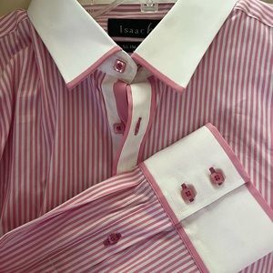 isaac b Button Up Shirt - L